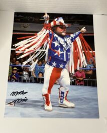 SIGNED 8x10 - TIGER JACKSON - MINI MACHO MAN