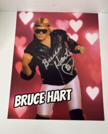 SIGNED 8x10 - BRUCE HART