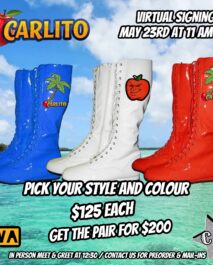PREORDER - SIGNED SOUVENIR - CARLITO - SOUVENIR BOOT