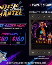 PRE-ORDER - SIGNED SOUVENIR TURNBUCKLE - RICK THE MODEL MARTEL