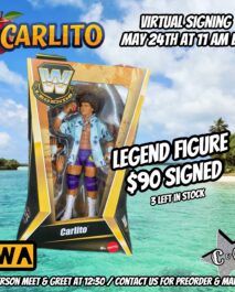 PREORDER - SIGNED - CARLITO - MATTEL LEGENDS FIGURE
