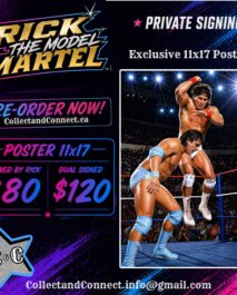 PRE-ORDER - SIGNED - RICK MARTEL - TITO SANTANA - 11x17 EXCLUSIVE POSTER