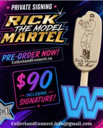 PRE-ORDER - SIGNED - RICK MARTEL - PRIVATE SIGNING - ICE CREAM BAR - 3D PRINT