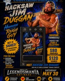 PRE-ORDER - SIGNED SOUVENIR TURNBUCKLE - HACKSAW JIM DUGGAN