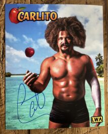 SIGNED 8x10 - CARLITO - BEACH EDIT
