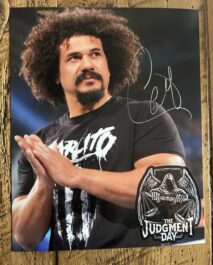 SIGNED 8x10 - CARLITO - WWE JUDGEMENT DAY