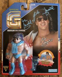 SIGNED HASTTEL TOYS - THE MODEL RICK MARTEL - GRAPPLERS & GIMMICKS