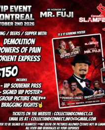SLAMFEST TICKET - THE VIP EVENT - IN HONOR OF MR.FUJI
