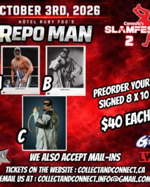 SLAMFEST PREORDER - SIGNED 8x10 or AUTOGRAPH FOR MAIL-IN ITEM - REPO MAN