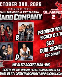 SLAMFEST PREORDER - SIGNED 8x10 or AUTOGRAPH FOR MAIL-IN ITEM - BADD COMPANY