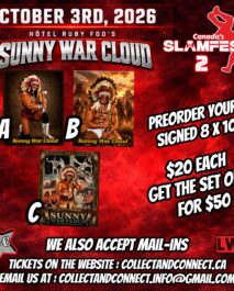 SLAMFEST PREORDER - SIGNED 8x10 or AUTOGRAPH FOR MAIL-IN ITEM - SUNNY WAR CLOUD