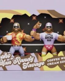 PREORDER - MAT MANIACS - MACHO MAN RANDY SAVAGE - COFFEE WITH CREAM EDITION