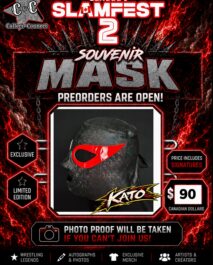 PREORDER - SIGNED SOUVENIR MASK - THE ORIENT EXPRESS KATO - BLACK VARIANT