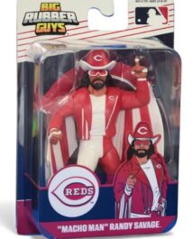 PREORDER - MAJOR - BRG - BIG RUBBER GUYS - RANDY MACHO MAN SAVAGE - CINCINNATI REDS EDITION - MLB