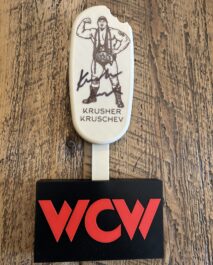 SIGNED - KRUSHER KRUSCHEV- WCW - ICE CREAM BAR - 3D PRINT
