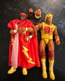 MATTEL - ELITE - LOOSE - THE MEGA POWERS - RANDY SAVAGE - HULK HOGAN