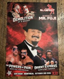 11x17 - SLAMFEST 2 - SOUVENIR POSTER - VIP EVENT